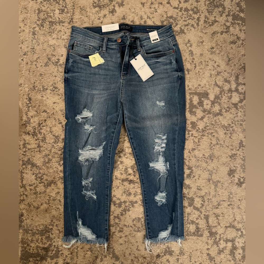Judy blue denim.